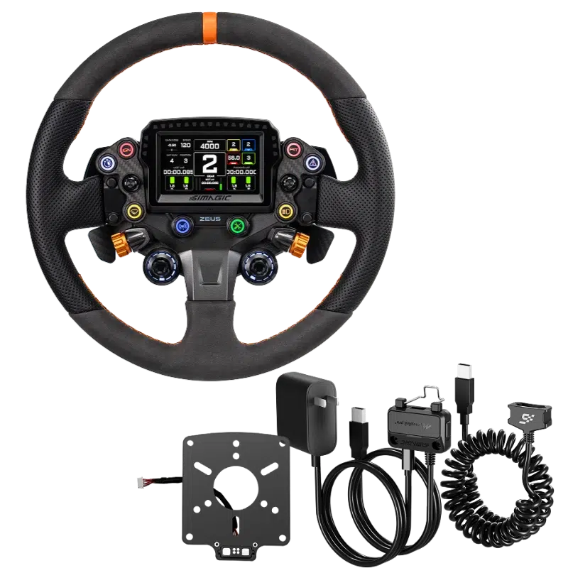 Pack Volante Zeus Simagic con cable