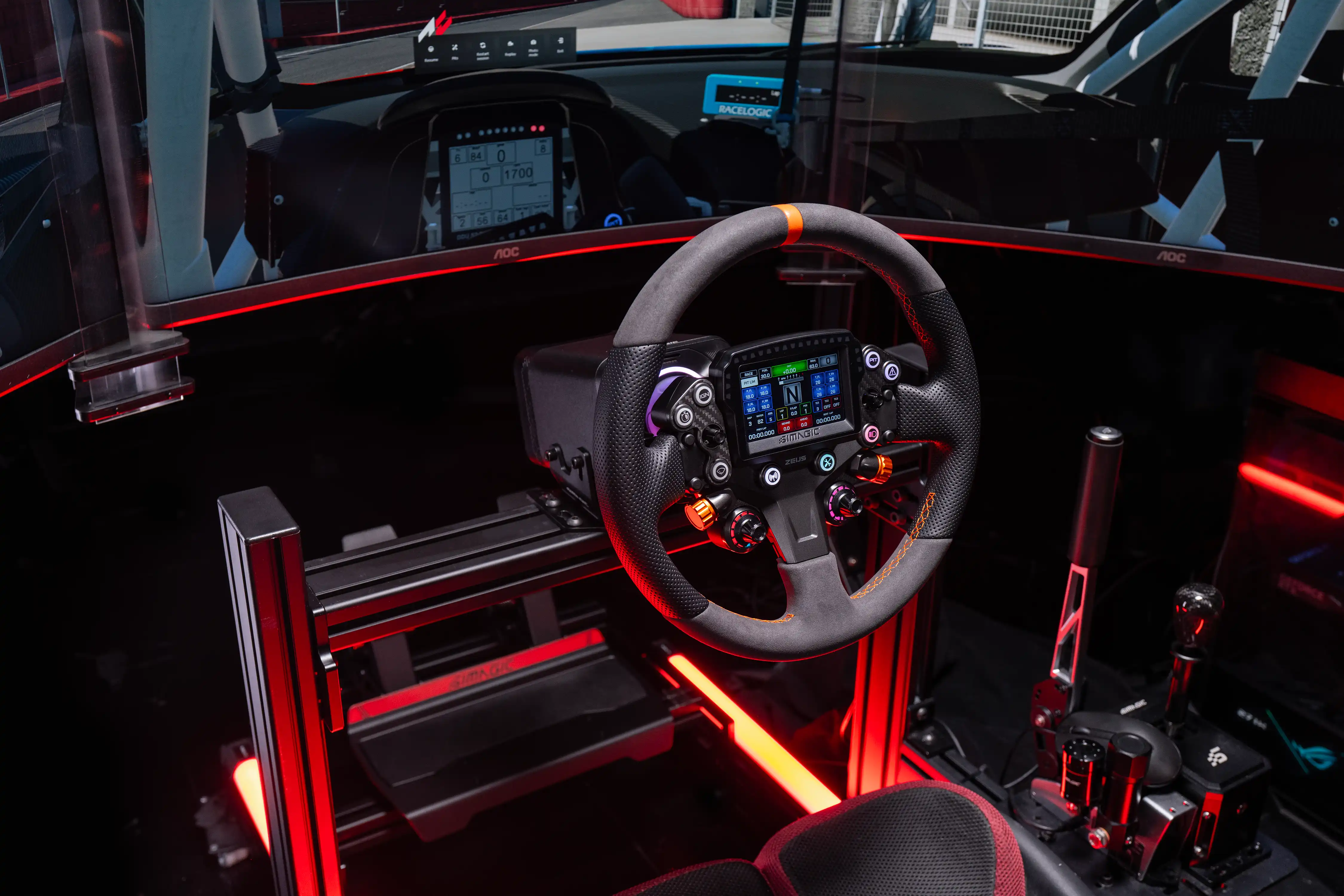 Volante Formula Zeus Sport MagicDash4