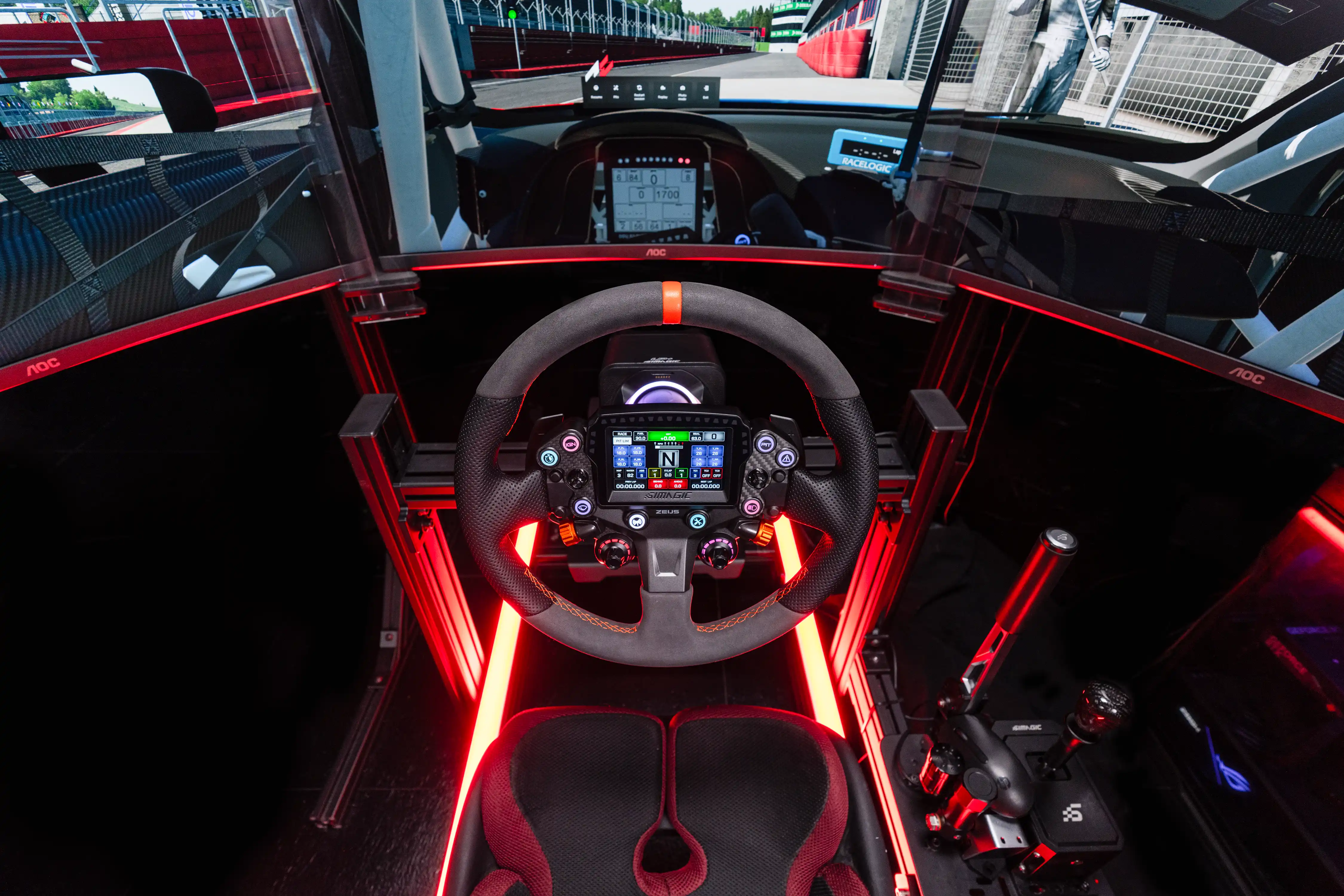 Volante Formula Zeus Sport MagicDash4