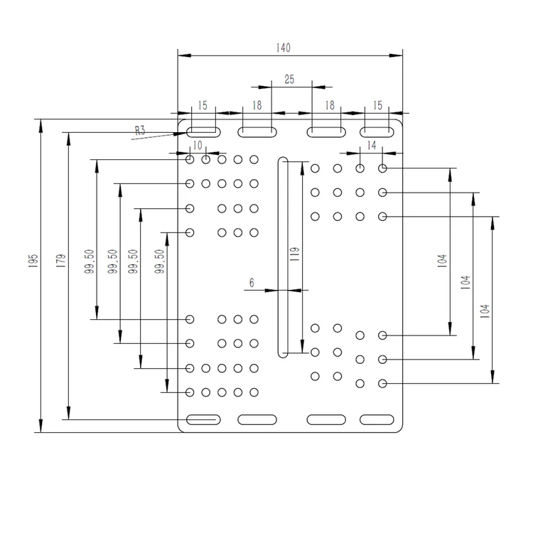 SimNet Plate for Shifters and Handbrake SimNet - Bolori
